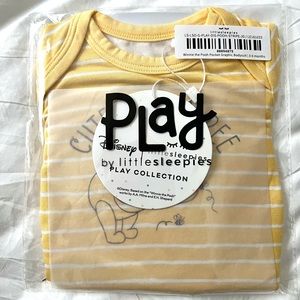 Little Sleepies Winnie the Pooh "Cute As Can Bee" Graphic Bodysuit / 3-6 / NIB